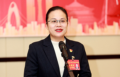 省人大代表、深圳市寶安灣垃圾分類處理有限公司黨支部副書記陳瓊：身邊的港澳朋友越來越多