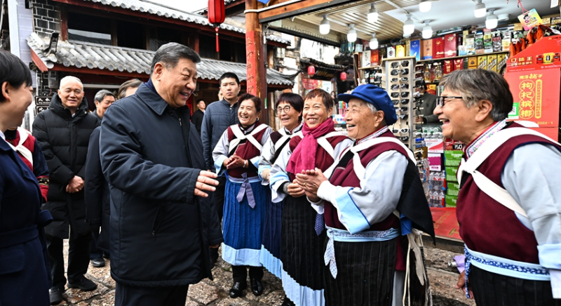 習(xí)近平在云南考察