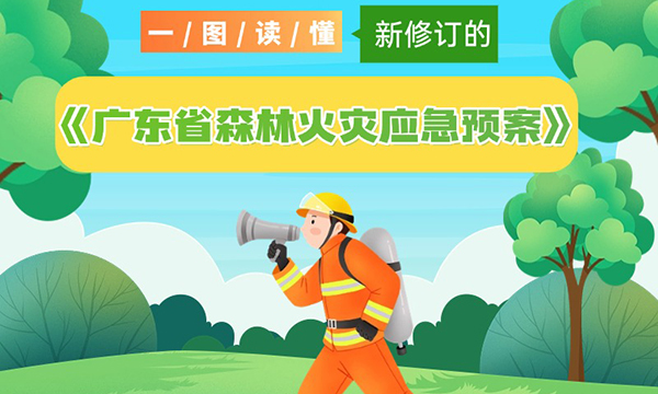 一圖讀懂新修訂的《廣東省森林火災(zāi)應(yīng)急預(yù)案》